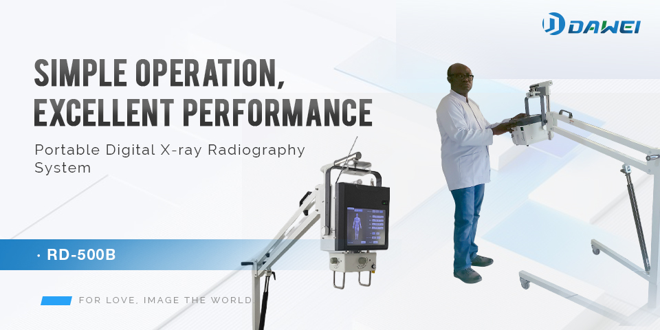 Empowering Healthcare: DAWEI DR-500B X-ray Machine
