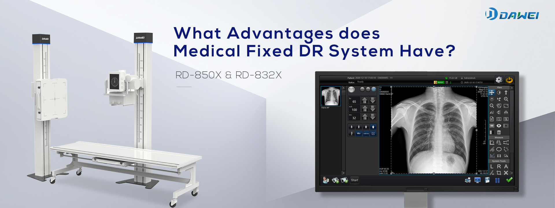 What Advantages does Medical Fixed DR System Have?