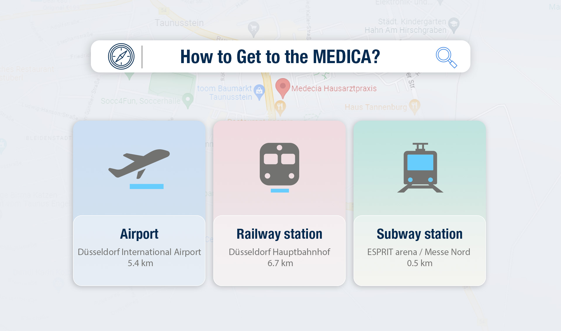 How to Get to the MEDICA