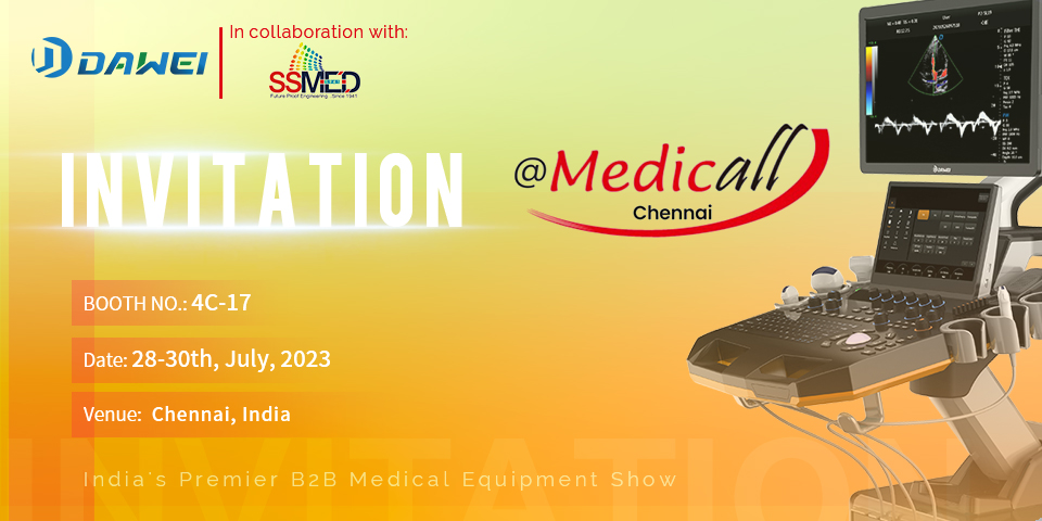 Benvenuti allo stand congiunto di SSMED e Dawei Medical a Medicall Chennai