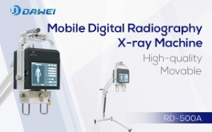Radiography ດິຈິຕອລມືຖື x-raymachine RD-500A